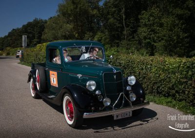 Vienna Classic Days 2016 Sonderprüfung Kahlenberg  Startnummer 6 Ford - Pick Up (1935)