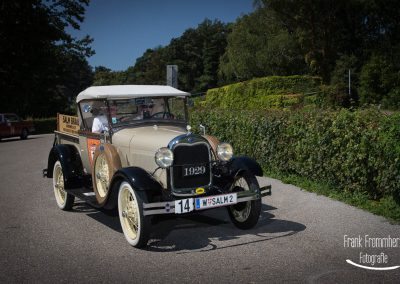 Vienna Classic Days 2016 Sonderprüfung Kahlenberg Startnummer 14 Ford - Roadster Pickup Model "A" (1929)