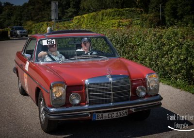 Vienna Classic Days 2016 Sonderprüfung Kahlenberg Startnummer 66 Mercedes Benz - CE W114 (1973)