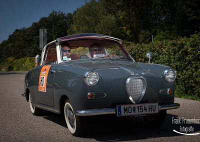 Vienna Classic Days 2016 Sonderprüfung Kahlenberg Startnummer 60 Goggomobil - 250 Coupe (1958)