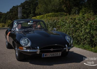 Vienna Classic Days 2016 Sonderprüfung Kahlenberg Startnummer 39 Jaguar - E S1 FHC (1965)