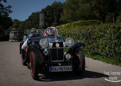 Vienna Classic Days 2016 Sonderprüfung Kahlenberg Startnummer 18 MG - P-Type (1934)