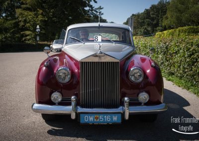 Vienna Classic Days 2016 Sonderprüfung Kahlenberg Startnummer 86 Rolls Royce - Silver Cloud I (1956)