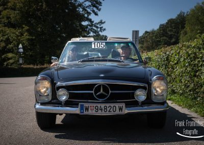 Vienna Classic Days 2016 Sonderprüfung Kahlenberg Startnummer 105 Mercedes Benz - 230SL (1966)