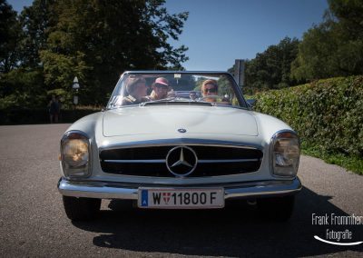 Vienna Classic Days 2016 Sonderprüfung Kahlenberg Startnummer 40 Mercedes Benz - 280 SL (1968)