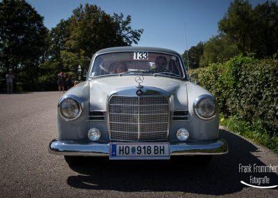 Vienna Classic Days 2016 Sonderprüfung Kahlenberg Startnummer 133 Mercedes Benz - 190Db (1961)