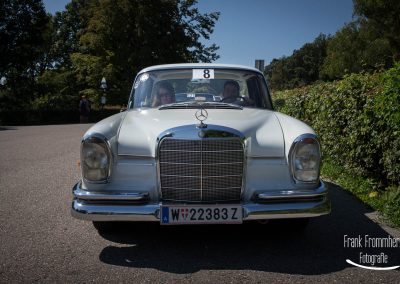 Vienna Classic Days 2016 Sonderprüfung Kahlenberg Startnummer 88 Mercedes Benz - 220SEb (1963)