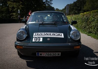 Vienna Classic Days 2016 Sonderprüfung Kahlenberg Startnummer 99 Porsche - 911 SC (1979)