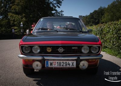 Vienna Classic Days 2016 Sonderprüfung Kahlenberg Startnummer 122 Opel - Manta (1974)