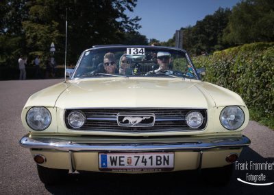 Vienna Classic Days 2016 Sonderprüfung Kahlenberg Startnummer 134 Ford - Mustang 289 GT Convertible (1966)