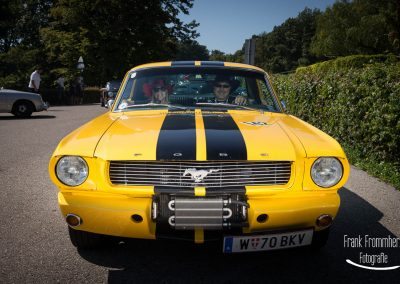 Vienna Classic Days 2016 Sonderprüfung Kahlenberg Startnummer 142 Ford - Mustang Galpin Special (1966)