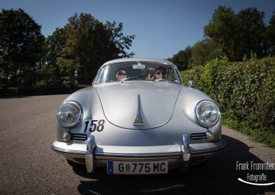 Vienna Classic Days 2016 Sonderprüfung Kahlenberg Startnummer 158 Porsche - 356 T5 Super (1960)