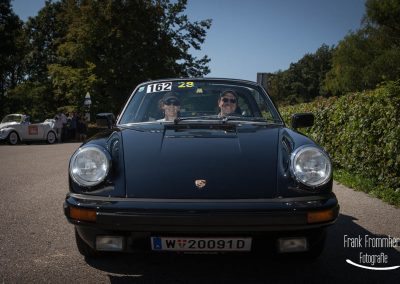 Vienna Classic Days 2016 Sonderprüfung Kahlenberg Startnummer 162 Porsche - 911 SC Targa (1979)