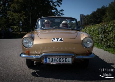 Vienna Classic Days 2016 Sonderprüfung Kahlenberg Startnummer 274 Renault - Caravelle (1964)