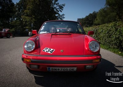 Vienna Classic Days 2016 Sonderprüfung Kahlenberg Startnummer 234 Porsche - 911 (1986)