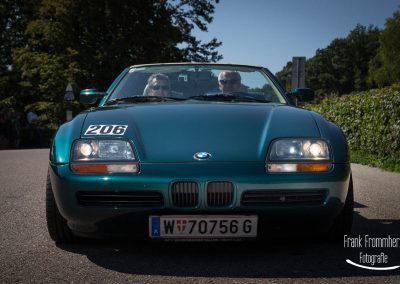 Vienna Classic Days 2016 Sonderprüfung Kahlenberg Startnummer 206 BMW - Z1 (1990)