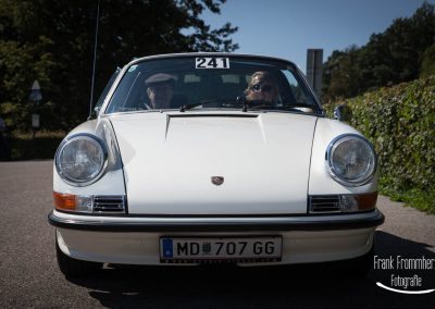 Vienna Classic Days 2016 Sonderprüfung Kahlenberg Startnummer 241 Porsche - 911 T Targa (1970)