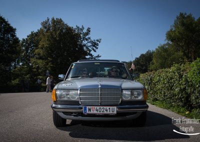 Vienna Classic Days 2016 Sonderprüfung Kahlenberg Startnummer 213 Mercedes Benz - 240d (1983)