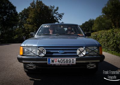 Vienna Classic Days 2016 Sonderprüfung Kahlenberg Startnummer 279 Ford - Granada 2,3 (1983)