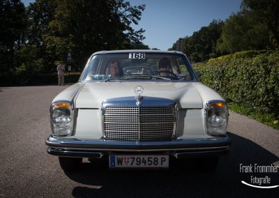 Vienna Classic Days 2016 Sonderprüfung Kahlenberg Startnummer 168 Mercedes - W114/C250 (1970)