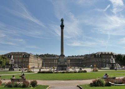 Jubiläumssäule auf dem Schloßplatz in Stuttgart